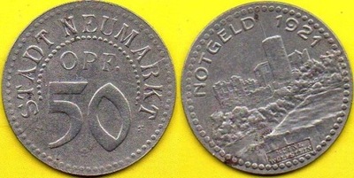 NIEMCY 50 Pfennig 1921 r. Neumarkt Eisen