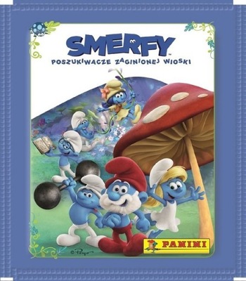 album na naklejki smerfy Poszukiwacze 50 saszetek