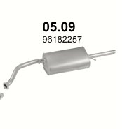 POLMOSTROW 05.09 ALUMINIUM SILENCER END YEAR - milautoparts-fr.ukrlive.com