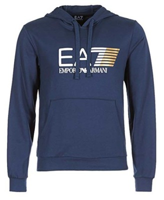 EA7 Emporio Armani bluza męska z kapturem GOLD L