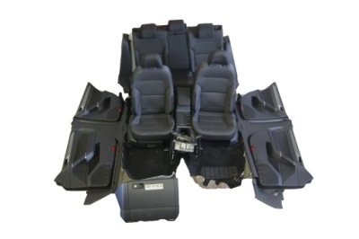 Gd golf vii велюр салон сидіння заднє сидіння оббивка фото №1