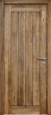 D9 - Drzwi wewnętrzne drewniane, dębowe