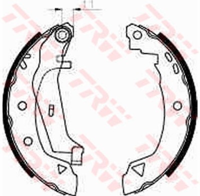 TRW PLAQUETTES ALFA ROMEO 33, RENAULT 19 R19, RAPID 