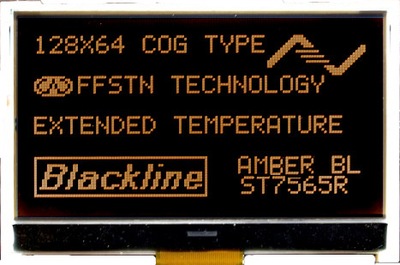 ART LCD graficzne 128x64-A COG LED b/l-A/KK 3.3V