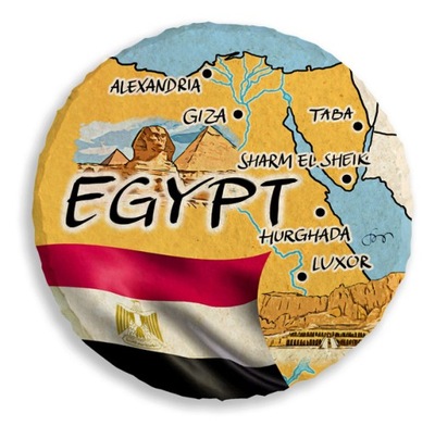 Magnes na lodówkę kamień 7,5 cm EGIPT EGYPT 450