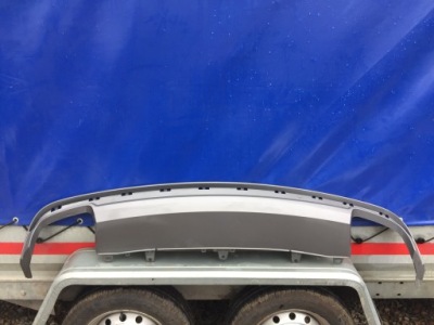 Audi a6 c7 s line спойлер накладка бампера 2014- фото №1