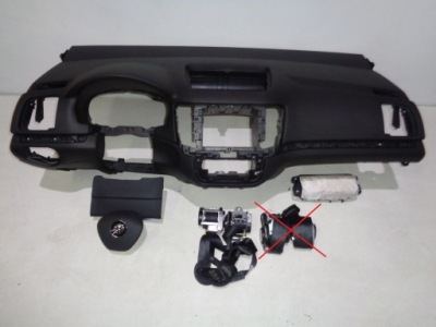 Vw sharan ii 7n lift 2017- приборная панель подушка безопасности 2 ремни фото №1