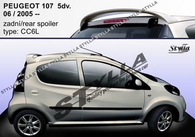 SPOILER SPOILER FOR CITROEN C1 5DW HATCHBACK MK1 06/2005- - milautoparts-fr.ukrlive.com