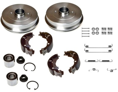 BEBNY 203MM BRAKE SHOES BEARING RENAULT CLIO 2 II THALIA LOGAN SYS. BOSCH - milautoparts-fr.ukrlive.com