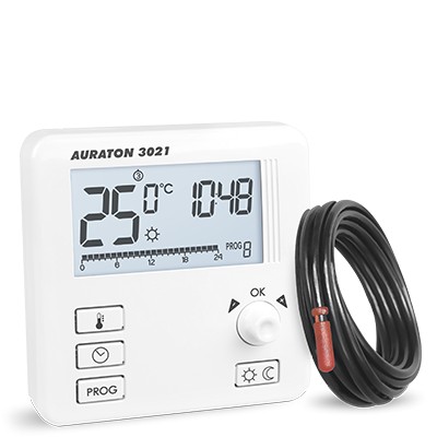 AURATON 3021P, Przewodowy regulator temperatury