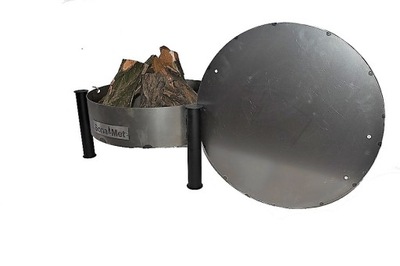 PALENISKO OGRODOWE XL GRILL OGNISKO + POKRYWA S4