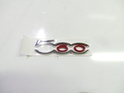 Emblemat napis znaczek Fiat 500 60