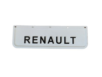 MUDGUARD FARTUCH RENAULT TLOCZONY TIR BIALY-CZARNY - milautoparts-fr.ukrlive.com