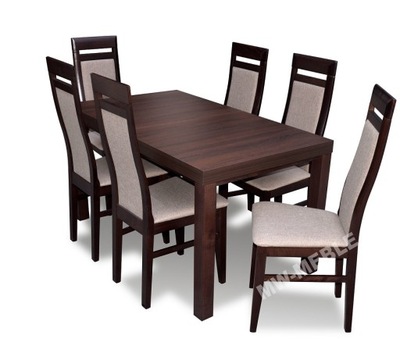 TANIO! Stół + 6 Krzeseł do salonu/jadalni HIT!!!