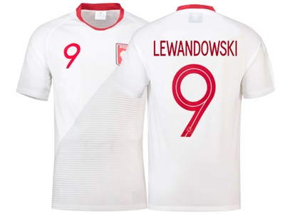 Koszulka sportowa T-shirt LEWANDOWSKI POLSKA L