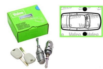 Новый вкладыш замка с ключами citroen c3 valeo фото №1