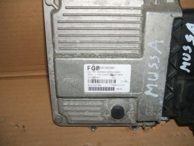 LANCIA MUSA COMPUTER ENGINE MODULE CONTROL UNIT 55192091 - milautoparts-fr.ukrlive.com