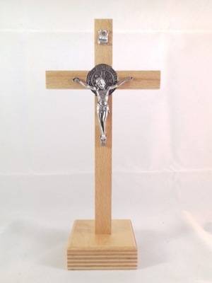 krzyż stojący Benedyktyński 18,5 cm