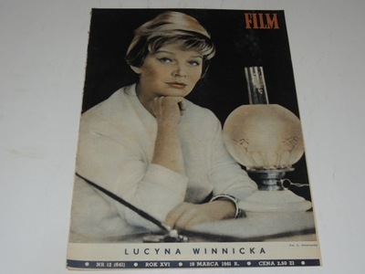 FILM 12/1961 L Winnicka, film japoński W Lesiewicz