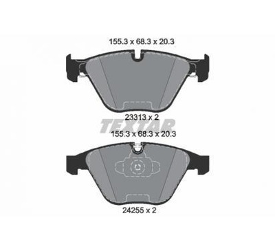 PADS FRONT TEXTAR 2331301 BMW E90 E91 E92 - milautoparts-fr.ukrlive.com