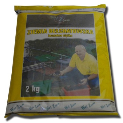 Ziemia bełchatowska brunatna ciężka 2 kg WOJZIEM