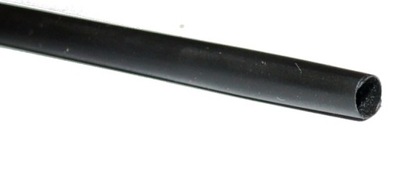 Rurka termokurczliwa 3,2mm 1 metr czarna 2/1mm