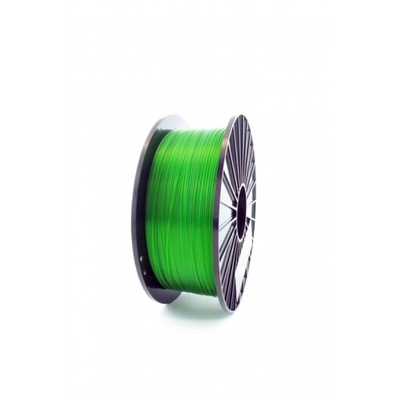 Filament F3D TPU GUMA zelená Transparentný 0,2kg 1,75mm pre 3D tlačiareň