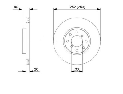 DISCS MIKODA 2110 SUZUKI SPLASH 08R- FRONT 252MM - milautoparts-fr.ukrlive.com