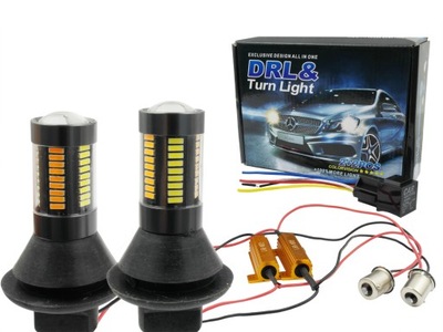 2 EN 1 LUMIÈRE DE JOUR I CLIGNOTANT DRL 132X LED - milautoparts-fr.ukrlive.com