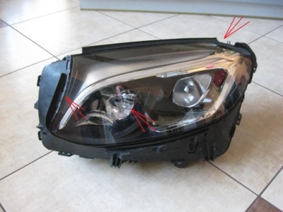 Левая фара - перед - full led - mercedes glc w253 фото №1