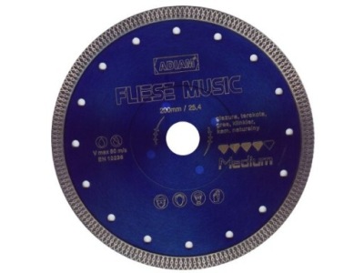 Diamond disk Adiam HUDBA pre obklady 200 mm HD +