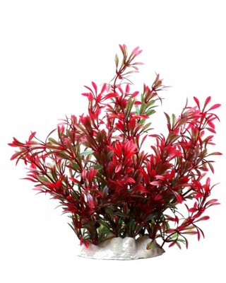 dekoracyjna gęsta roślina sztuczna akwarium 22cm