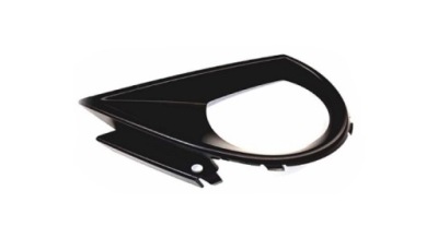 Решётка заслонка заглушка бампера audi q7 левая фото №1