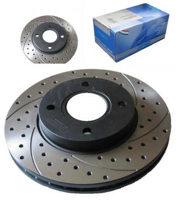 DISCS MIKODA 2417 GT PADS VOLVO 850 REAR 5 BOLTS - milautoparts-fr.ukrlive.com