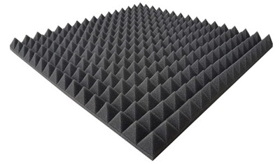 piramidki akustyczne wygłuszenie wyciszenie 4cm