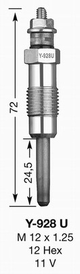 BOUGIE ZAROWA FIAT MAREA,BRAVO NGK D-POWER 29 Y-928U - milautoparts-fr.ukrlive.com