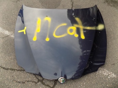 Alfa romeo 147 капот кришка двигуна фото №1