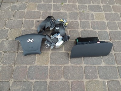 Подушки безопасности натяжители hyundai santa fe oryg фото №1