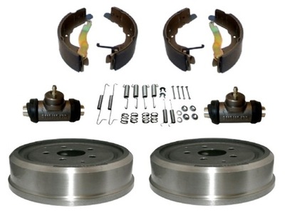 BEBNY BRAKE SHOES CYLINDERS VW TRANSPORTER BUS T2 T3 - milautoparts-fr.ukrlive.com