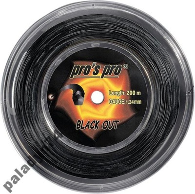PRO`S PRO BLACK OUT topspinowy, 1,28 mm