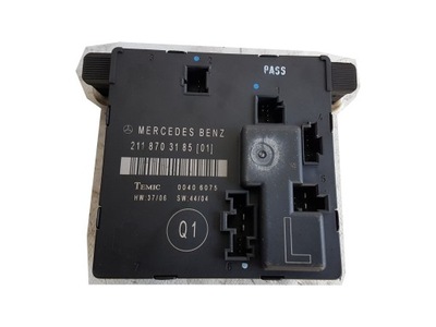 Модуль дверь блок управления 2118703185 mercedes e w211 фото №1