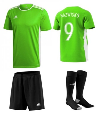 STRÓJ PIŁKARSKI ADIDAS 10 KOLORÓW TWÓJ NADRUK L