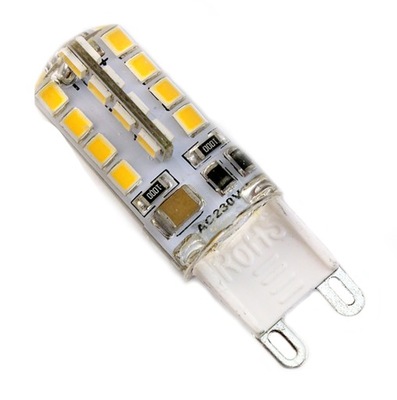 ŻARÓWKA LED G9 3W 32 LED SMD2835 BIAŁA CIEPŁA