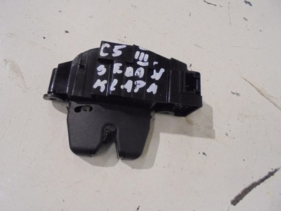 Замок кришки задня citroen c5 iii sedan -доставка- фото №1