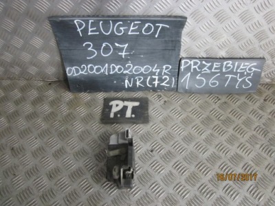 Замок правый задняя peugeot 307 01-04r фото №1