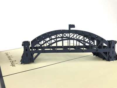 Kartka okolicznościowa 3D Kartki 3D Miasta Australia Habour Bridge Sydney