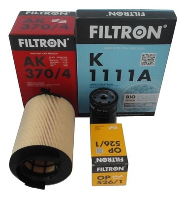 FILTRON COMPLET AK370/4 + OP526/1 + K1111A CARBONIQUE - milautoparts-fr.ukrlive.com