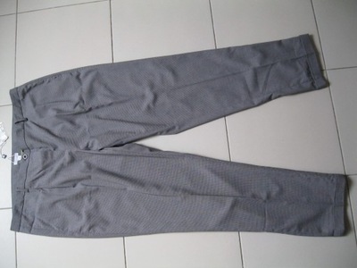 SOLAR spodnie w kratkę XL