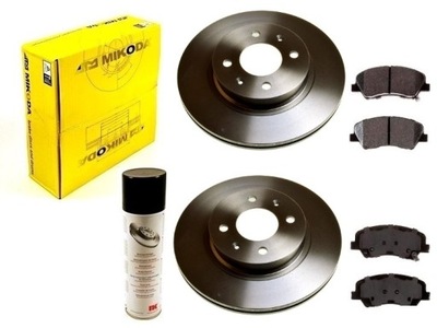 DISCS PADS HYUNDAI ACCENT IV RB KIA RIO UB 2010- FRONT 256MM - milautoparts-fr.ukrlive.com