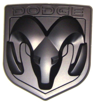 EMBLEMA LOGOTIPO 3D DODGE RAM MAGNUM CHARGER 84X92 MM  